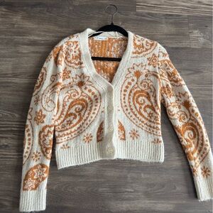 Paisley cardigan
